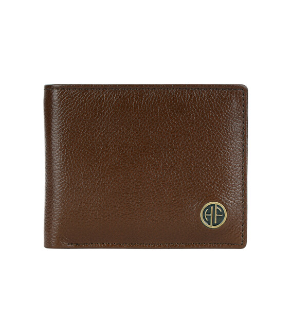 Чоловічий шкіряний гаманець Hammonds Flycatcher HF594 Brushwood (Коричневий) картинка, зображення, фото