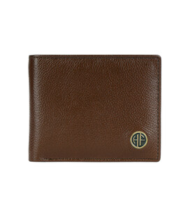 Чоловічий шкіряний гаманець Hammonds Flycatcher HF594 Brushwood (Коричневий) картинка, зображення, фото