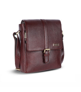 Чоловіча сумка через плече шкіряна Hammonds Flycatcher SB1164 Brown (Коричневий) картинка, зображення, фото