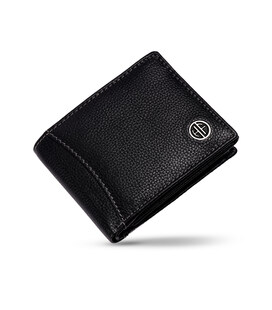 Мужской кожаный кошелек Hammonds Flycatcher HF592 Black (Черный) фото, картинка, изображение