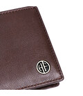Мужской кожаный кошелек Hammonds Flycatcher HF592 Redwood Brown (Коричневый) фото, картинка, изображение