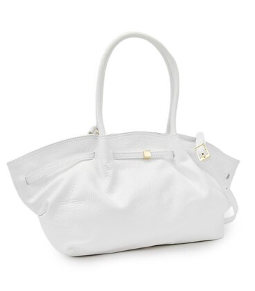 Классическая удобная кожаная повседневаная женская сумка Firenze Italy F-IT-7635W фото, картинка, изображение