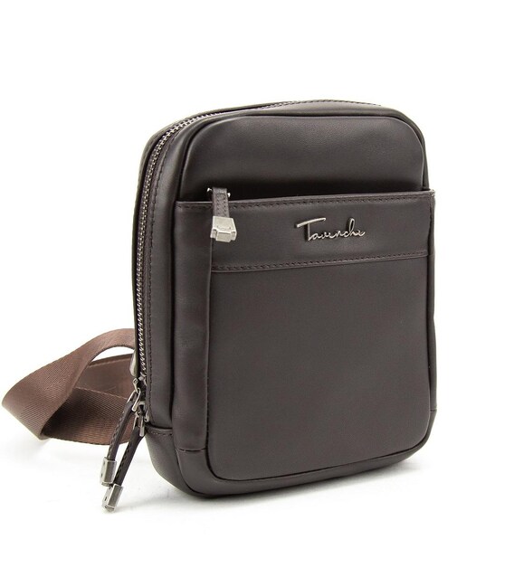 Мессенджер через плечо из гладкой кожи Tavinchi TV-S-SM8-S001C фото, картинка, изображение