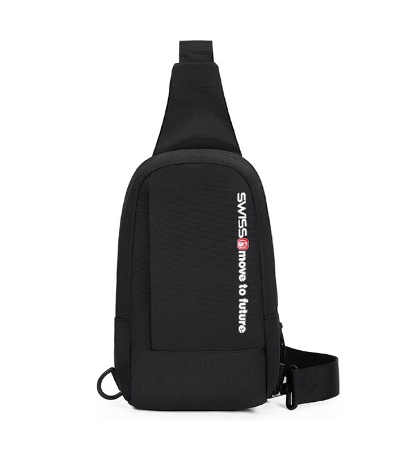 Текстильная мужская сумка через плечо Confident AT09-T-24006A фото, картинка, изображение