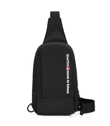 Текстильна чоловіча сумка через плече Confident AT09-T-24006A картинка, зображення, фото