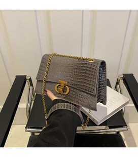 Сумочка на цепочке каркасная через плечо Lilly P4-6536G фото, картинка, изображение