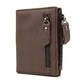 Мягкое кожаное портмоне на кнопке Tiding Bag M39-FA852C фото