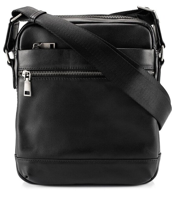 Шкіряна сумка через плече на одне відділення Tiding Bag 726A картинка, зображення, фото