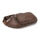 Містка шкіряна сумка на пояс коричнева Tiding Bag M56-2030C картинка, зображення, фото