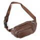 Містка шкіряна сумка на пояс коричнева Tiding Bag M56-2030C картинка, зображення, фото