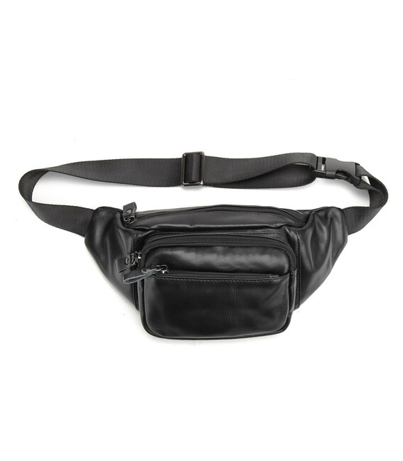 Сумка на пояс из телячьей кожи Tiding Bag t0186A фото, картинка, изображение
