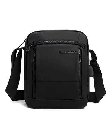 Чоловічий текстильний месенджер із ручкою Confident AT08-1100-30A картинка, зображення, фото