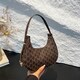 Напівкругла сумка з екошкіри Lilly P2-7056DB картинка, зображення, фото