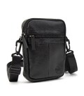 Маленькая мужская сумка через плече кожаная Ruff Ryder RR-001A фото, картинка, изображение