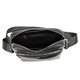 Чоловіча шкіряна сумка через плече чорна Tiding Bag SM8-9686-4A картинка, зображення, фото
