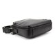 Мужская кожаная сумка через плечо черная Tiding Bag SM8-9686-4A фото