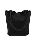 Вместительный шоппер черного цвета Lilly P3-654A фото, картинка, изображение
