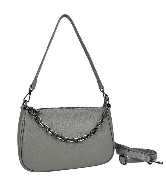 Элегантная кожаная сумочка с цепочкой Firenze Italy F-IT-9833G фото, картинка, изображение