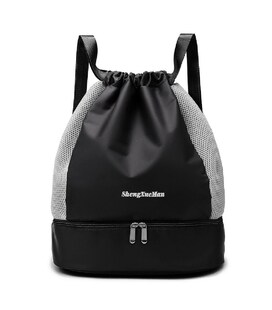 Текстильна спортивная сумка чорна Confident TB1-T-802A картинка, зображення, фото