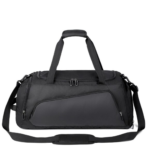 Дорожня сумка чорна текстильна Confident TB8-T17A картинка, зображення, фото