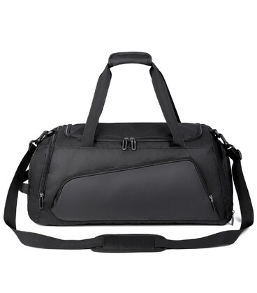 Дорожня сумка чорна текстильна Confident TB8-T17A картинка, зображення, фото