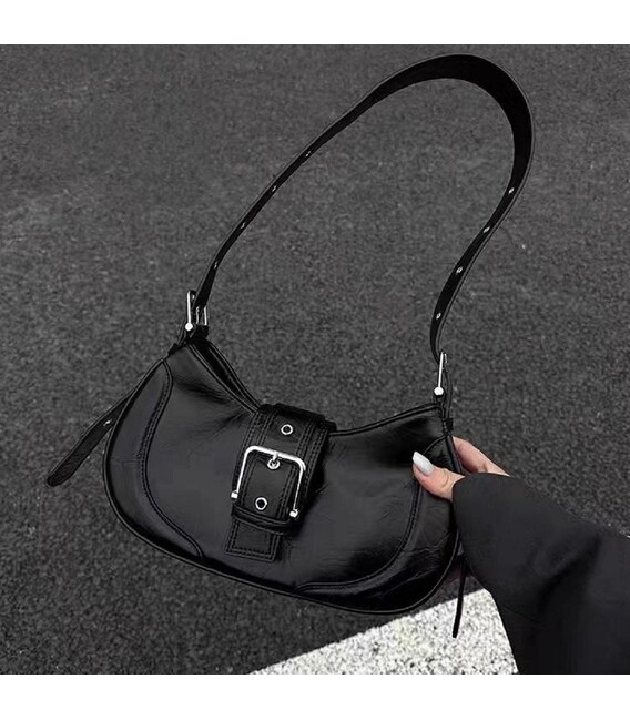 Сумочка из єко-кожи со стильной застежкой Lilly P3-L015A фото, картинка, изображение