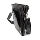 Месенджер класичний черний в гладкой кожеі Tiding Bag 8009A фото