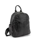 Женский кожаный черный рюкзак Olivia Leather F-FL-NWBP27-1138A фото, картинка, изображение