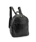 Женский кожаный черный рюкзак Olivia Leather F-FL-NWBP27-1138A фото, картинка, изображение