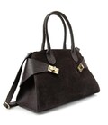 Сумка жіноча класична невелика замшева Firenze Italy F-IT-7688-1DB-S картинка, зображення, фото