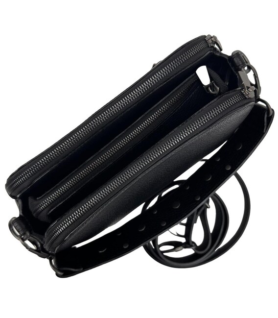 Кожаное кроссбоди на три отдела Tavinchi CH-0125A-FL фото, картинка, изображение