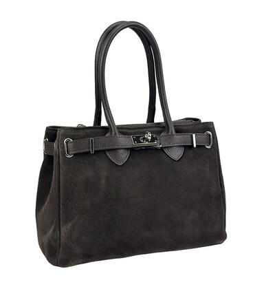 Замшева класична жіноча сумка Firenze Italy F-IT-8600DB картинка, зображення, фото