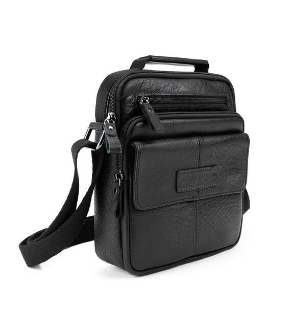 Кожанный мужской мессенджер Ruff Ryder RR-9133A фото, картинка, изображение