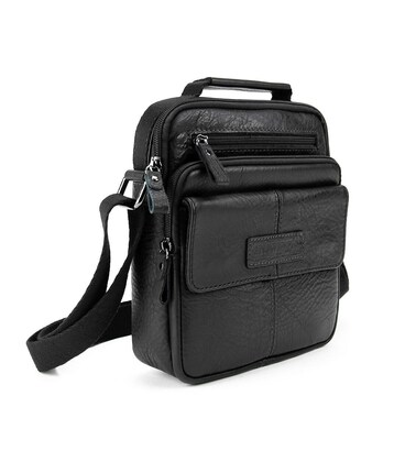 Кожанный мужской мессенджер Ruff Ryder RR-9133A фото, картинка, изображение