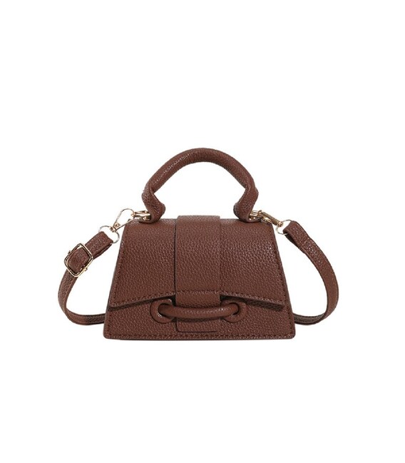 Мини-сумочка через плече из эко-кожи Lilly P2-8557DB фото, картинка, изображение