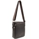 Мужская кожаная сумка через плечо коричневая Tiding Bag SM8-9686-4C фото
