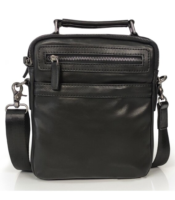 Мужская сумка из мягкой кожи Tiding Bag S-JMD10-161-1A фото, картинка, изображение
