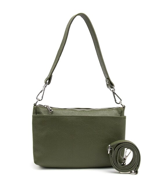 Мягкая кожаная сумка кроссбоди Firenze Italy F-IT-052OL фото, картинка, изображение