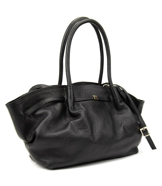 Классическая удобная кожаная повседневаная женская сумка Firenze Italy F-IT-7635A фото, картинка, изображение