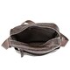 Шкіряний маленький чоловічий месенджер коричневий Tiding Bag M56-0187C картинка, зображення, фото