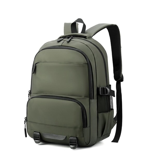Місткий текстильний рюкзак кольору хакі Confident ANT02-6656H картинка, зображення, фото