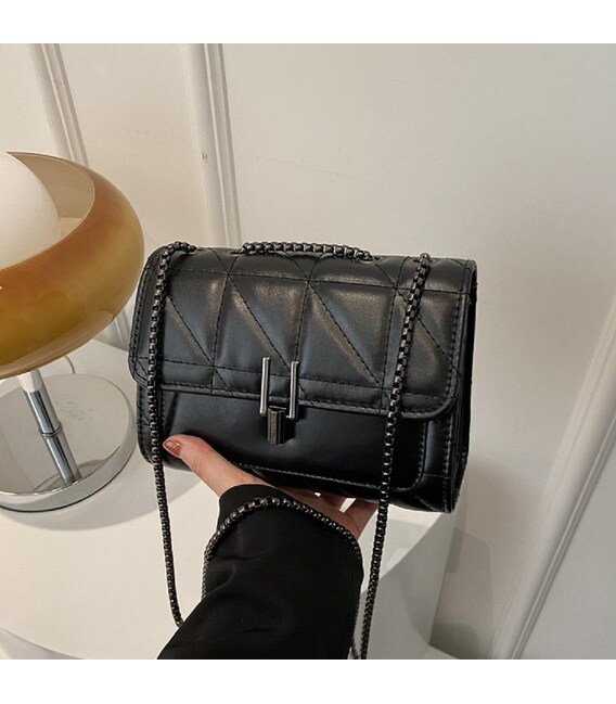 Кроссбоди с клапаном на цепочке Lilly P4-6014A фото, картинка, изображение