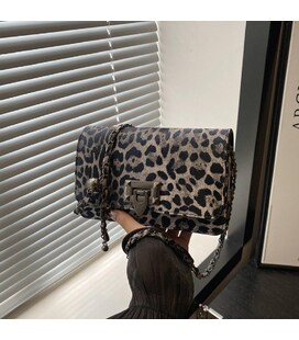 Кроссбоди на цепочке из эко-кожи Lilly P2-14502LG фото, картинка, изображение