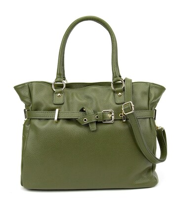 Повсякденна жіноча сумка з акцентним ремінцем Firenze Italy F-IT-7638OL картинка, зображення, фото