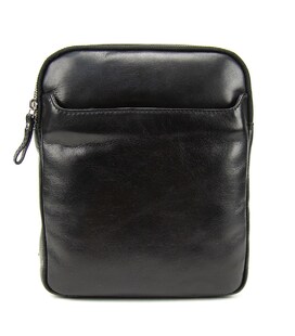 Мужской мессенджер в гладкой коже на две молнии Tavinchi S-TV-4130A