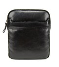 Мужской мессенджер в гладкой коже на две молнии Tavinchi S-TV-4130A фото, картинка, изображение