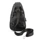 Кожаная сумка слинг с тиснением рептилия Tiding Bag M56-8880A фото