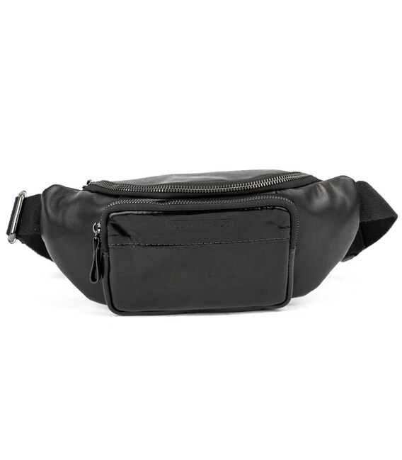 Бананка з натуральної шкіри чорна Ruff Ryder RR-7152-1A картинка, зображення, фото