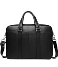 Сумка-портфель мужская кожаная деловая Tiding Bag A25-9904A фото, картинка, изображение
