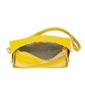 Вместительное кожаное желтое кроссбоди Firenze Italy F-IT-9570Y фото, картинка, изображение